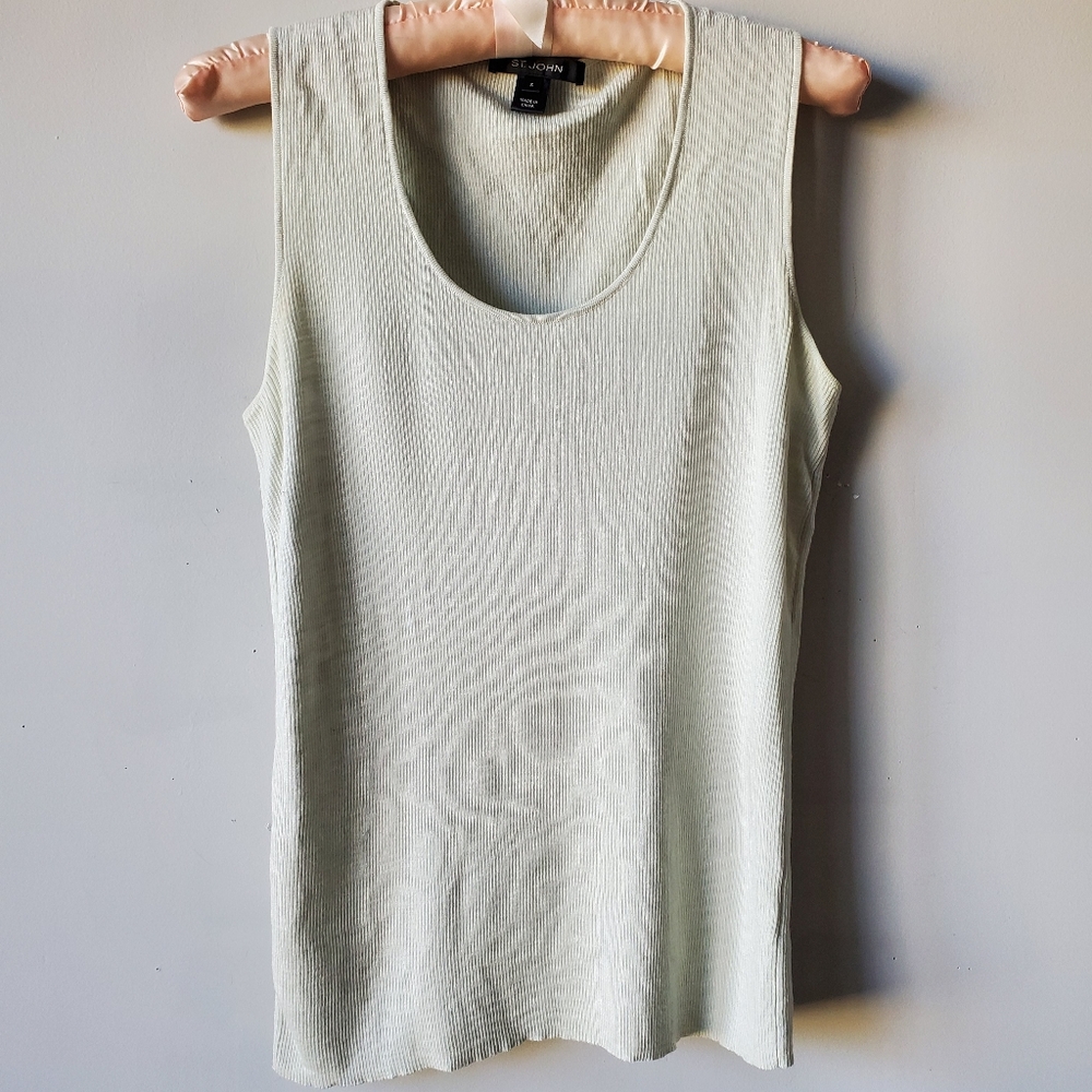St John Pale Green Tunic Top